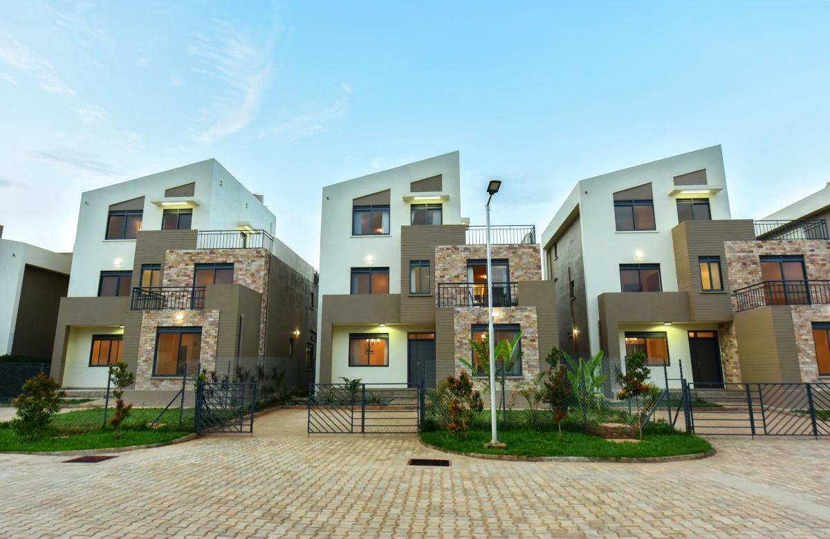 Planned estates, not slum development.